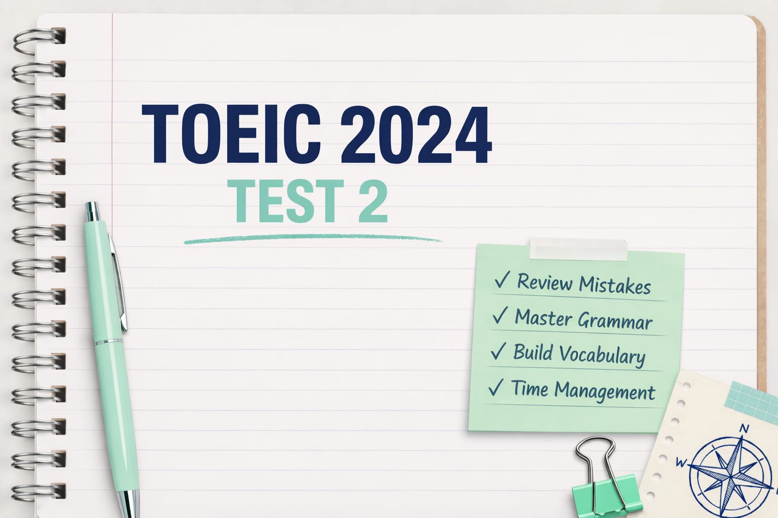 Đề thi thử T.O.E.I.C 2024 Test 2