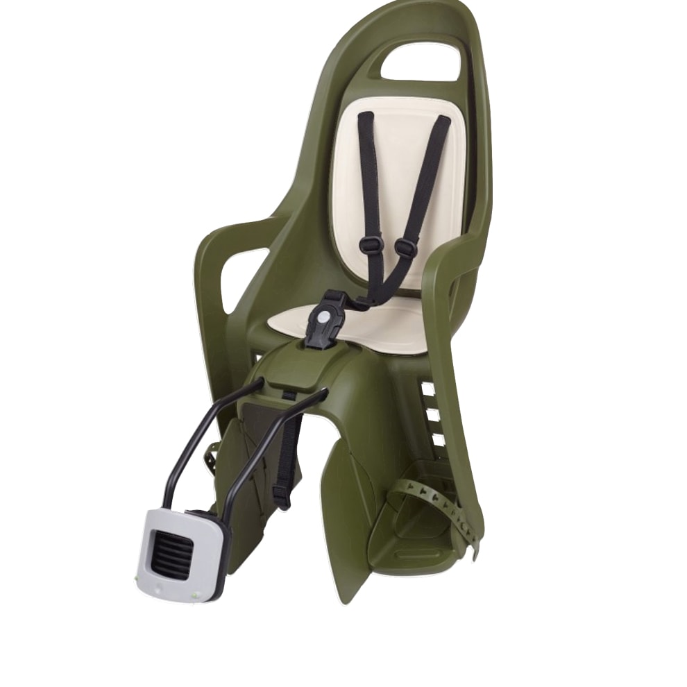 BABY SEAT - GROOVY FF (DARK GREEN/CREAM) (FRAME MOUNTING)