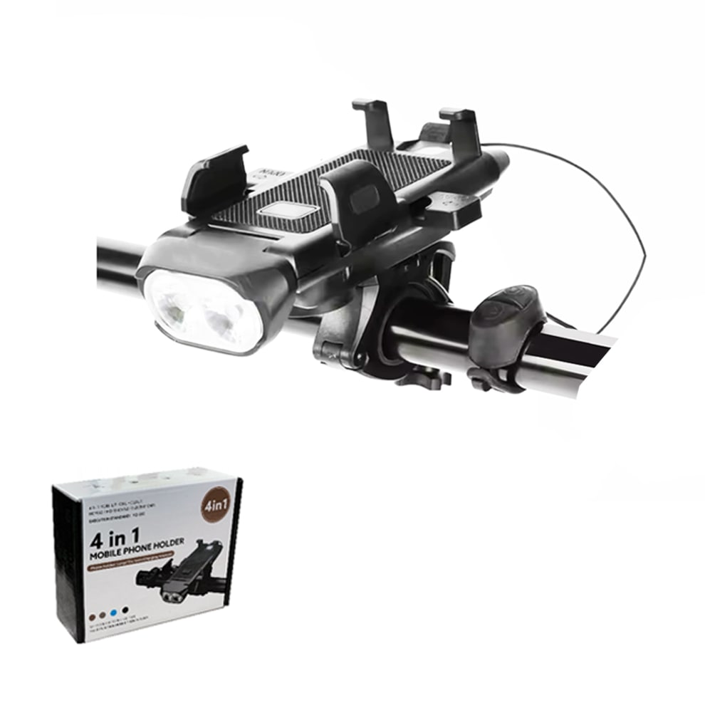 BICYCLE LIGHT WITH MOBILE HOLDER