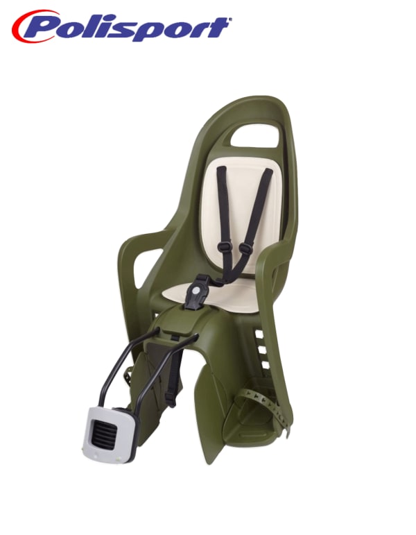 BABY SEAT - GROOVY FF (DARK GREEN/CREAM) (FRAME MOUNTING)