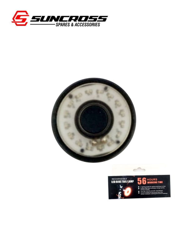 REAR BIKE LIGHT (RECHARGEABLE)