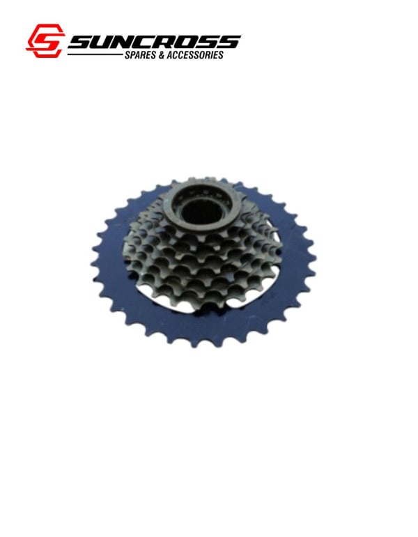 MEGARANGE 8-SPEED FREEWHEEL (INDEX/13-34T)