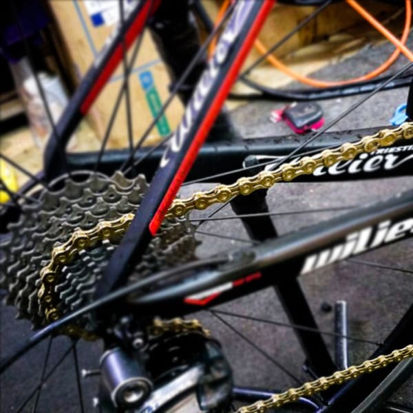 KMC X9 Ti-N GOLD (9 SPEED)