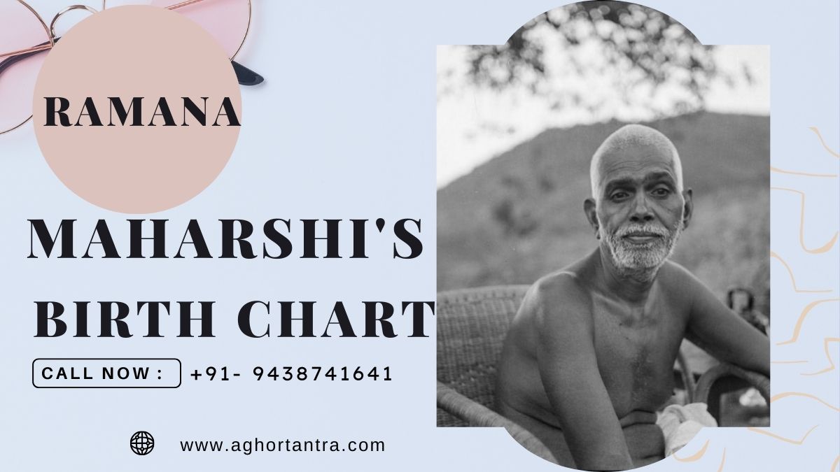 RAMANA MAHARSHI'S BIRTH CHART