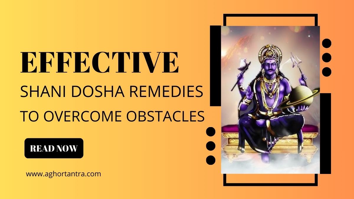 Shanidev Remedies