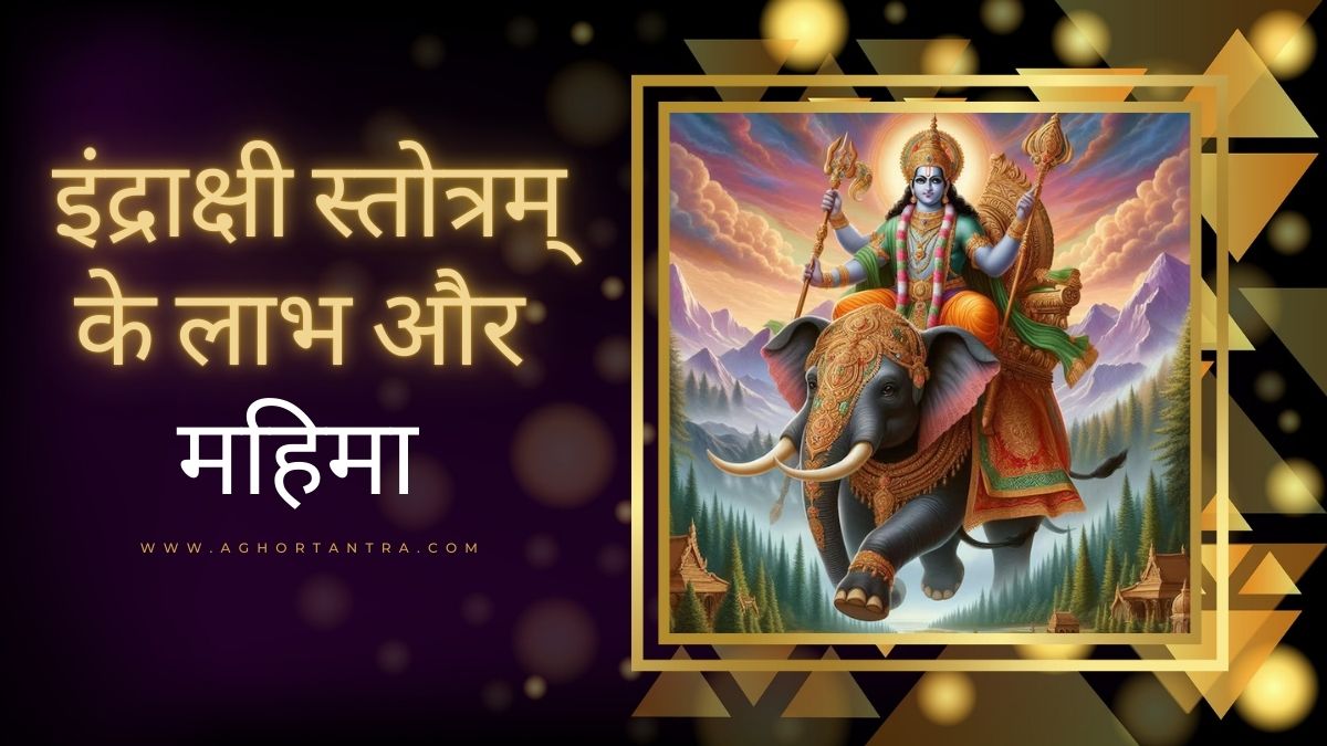 Indrakshi Stotram ke Labh aur Mahima