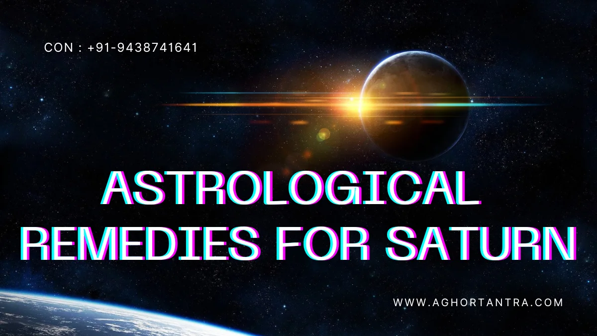 Astrological Remedies for Saturn