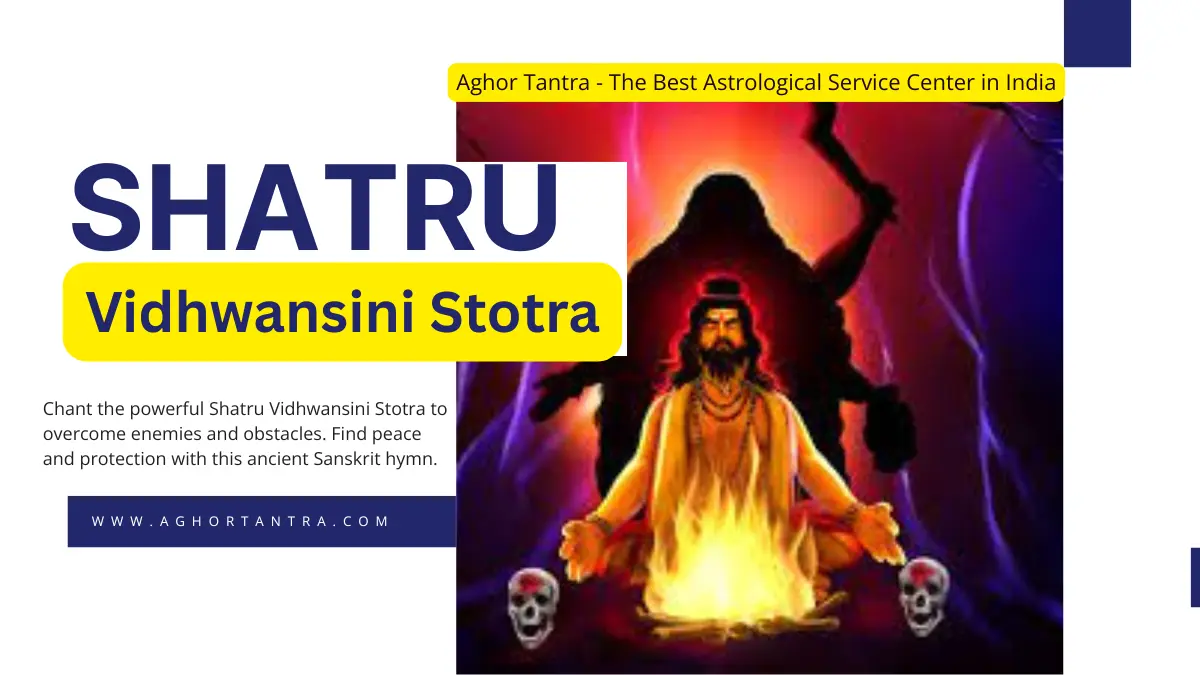 Shatru Vidhwansini Stotra