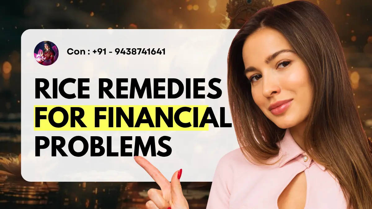 Rice Remedies For Financial Problems