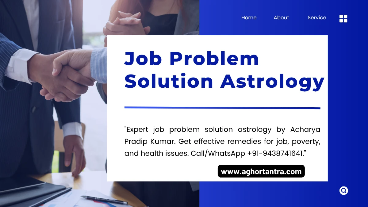 Job Problem Solution Astrology