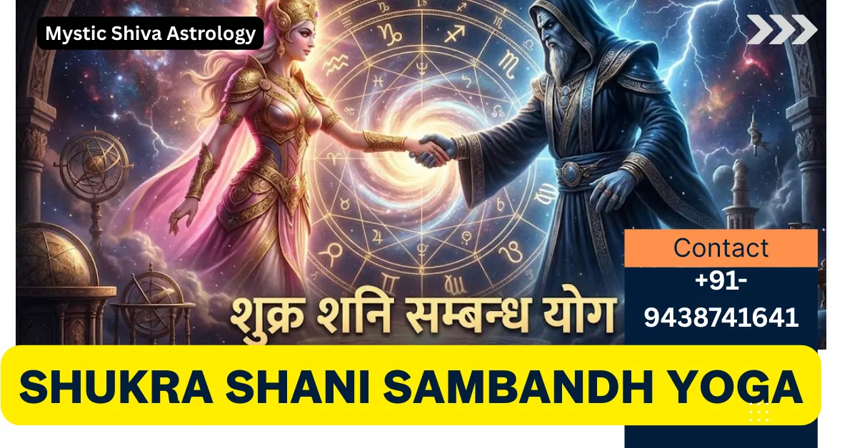 Shukra Shani Sambandh Yoga in Kundli