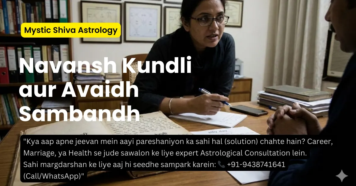 Navansh Kundli aur Avaidh Sambandh