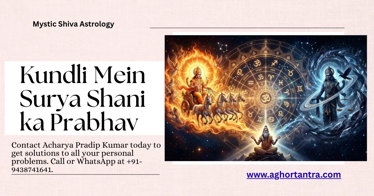 Kundli mein Surya Shani ka prabhav