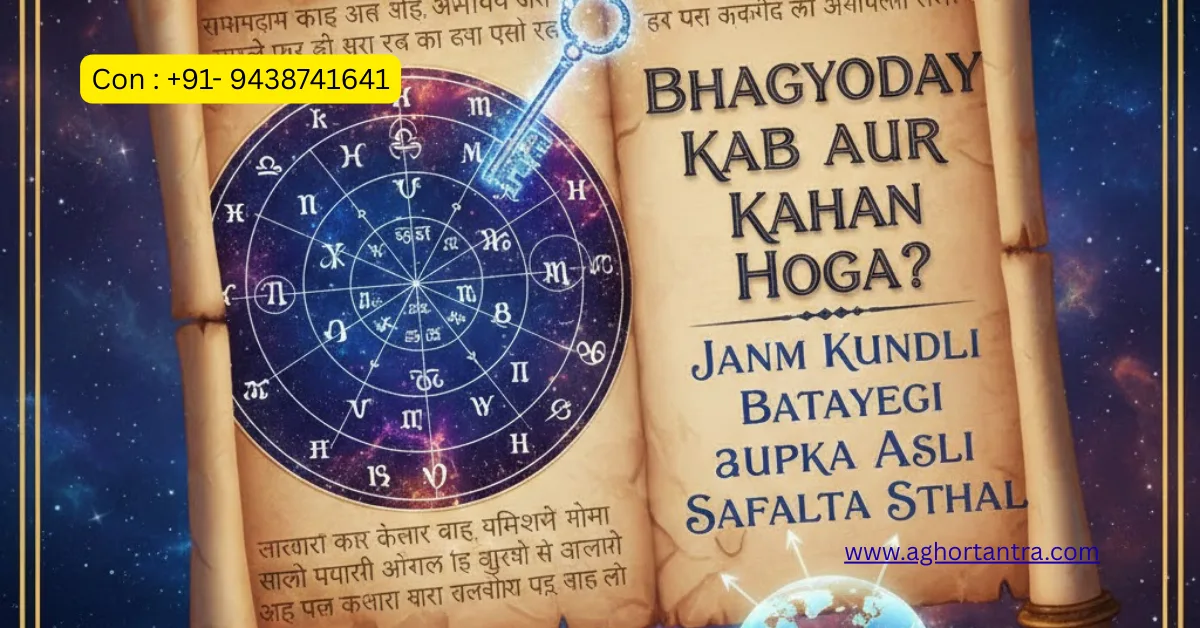 Bhagyoday Kab Aur Kahan Hoga