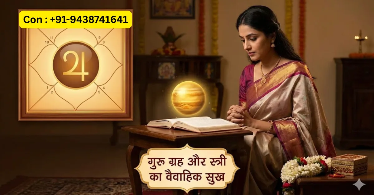 Guru Grah Aur Stree Ka Vaivahik Sukh