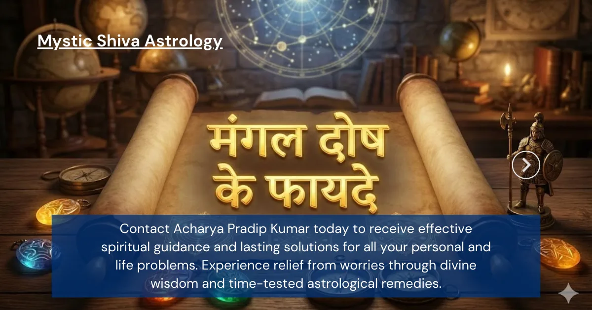 Mangal Dosh Ke Fayde
