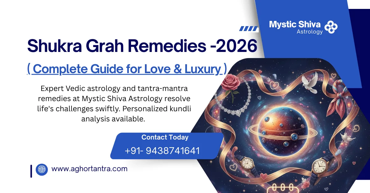 Shukra Grah Remedies 2026