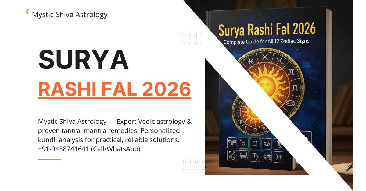 Surya Rashi Fal 2026