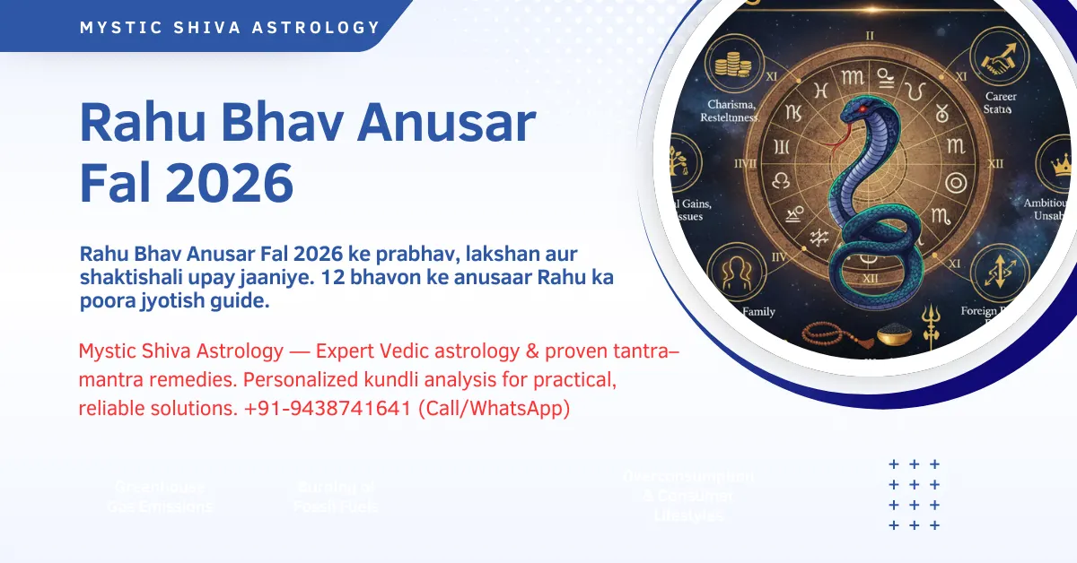 Rahu Bhav Anusar Fal 2026