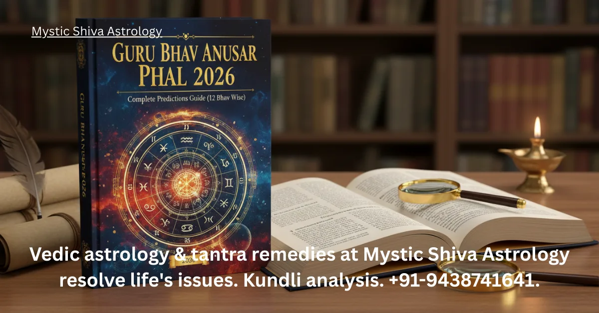 Guru Bhav Anusar Phal 2026 – 12 Bhav Wise Predictions