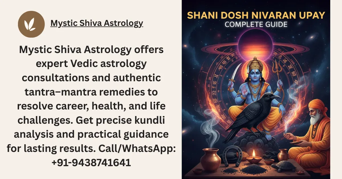 Shani Dosh Nivaran Upay