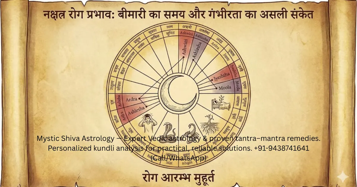 Nakshatra Rog Prabhav