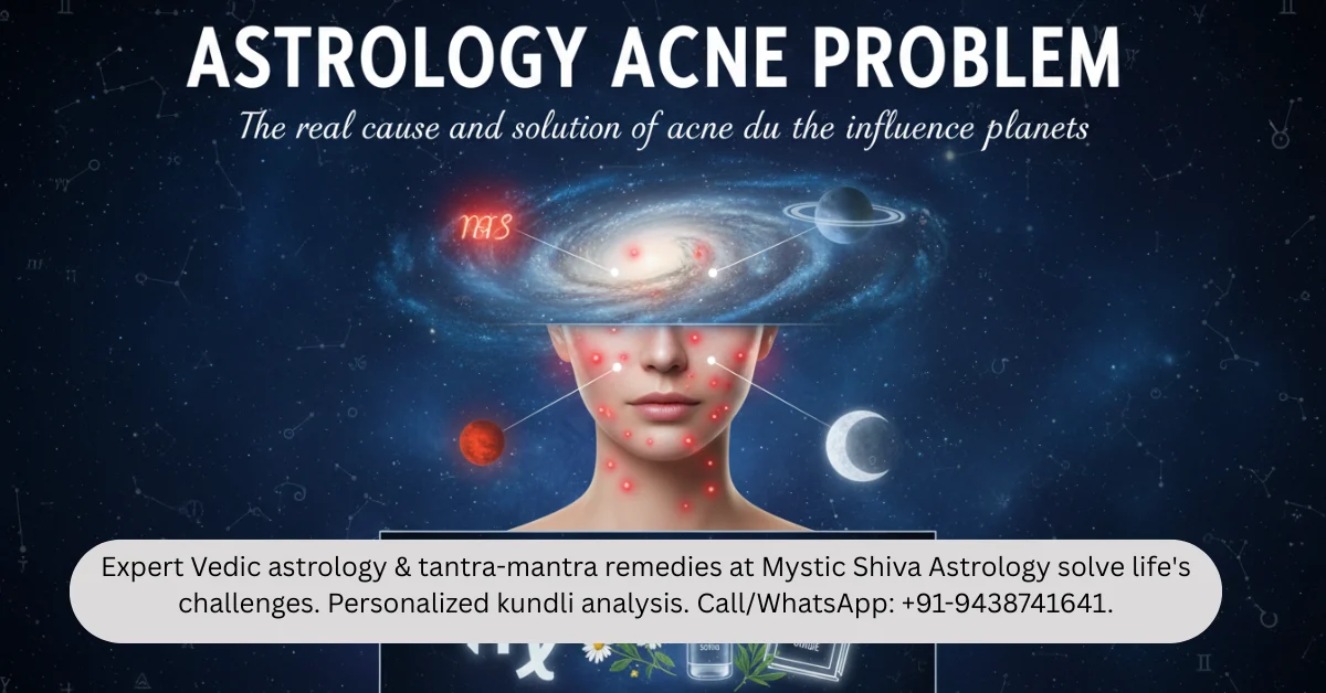 Astrology acne problem