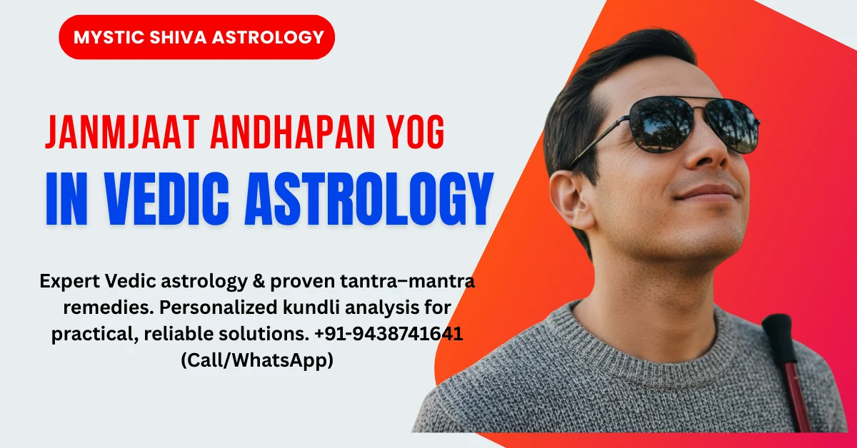 Janmjaat Andhapan Yog in Vedic Astrology