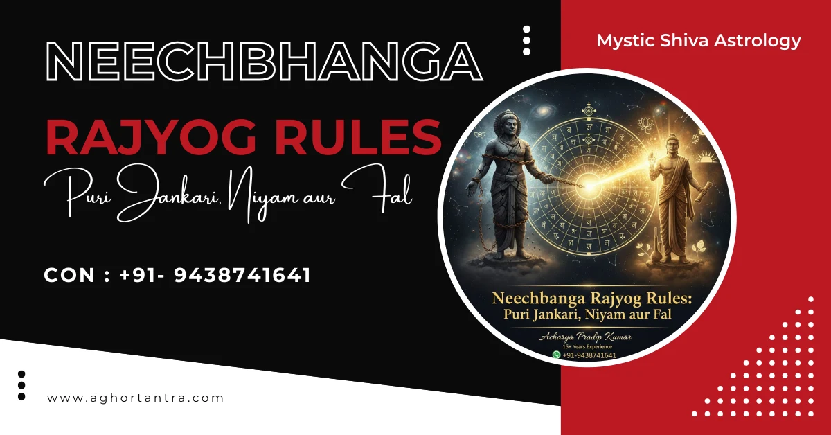 Neechbhanga Rajyog Rules