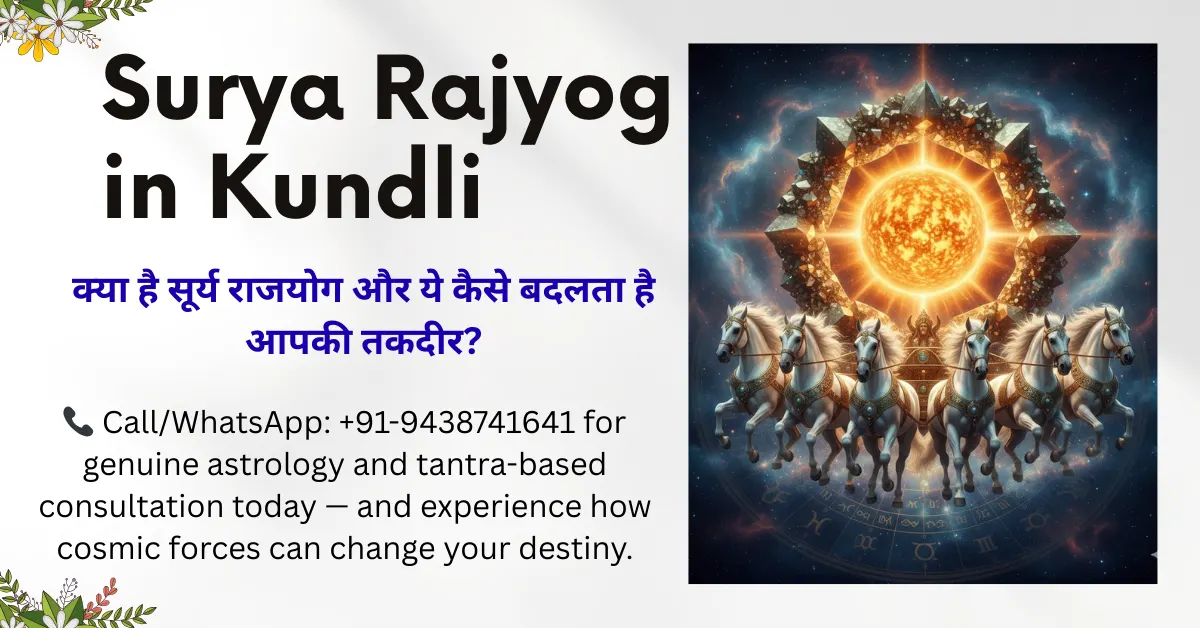 Surya Rajyog in Kundli