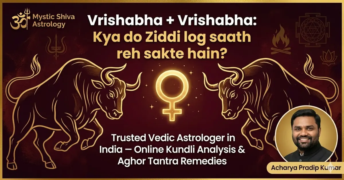 Vrishabha Vrishabha Compatibility