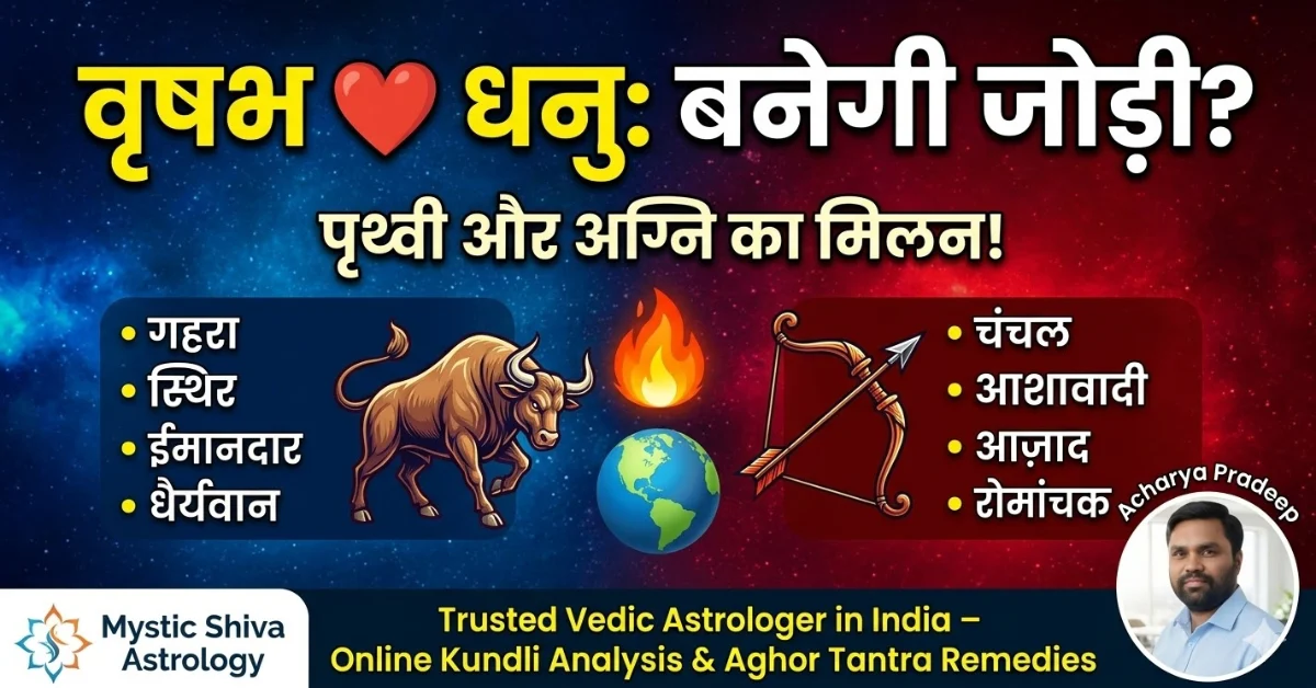 Vrishabh Dhanu Compatibility