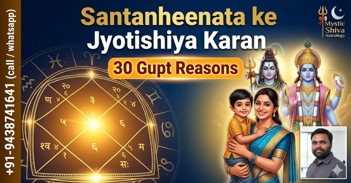 Santanheenata ke Jyotishiya Karan