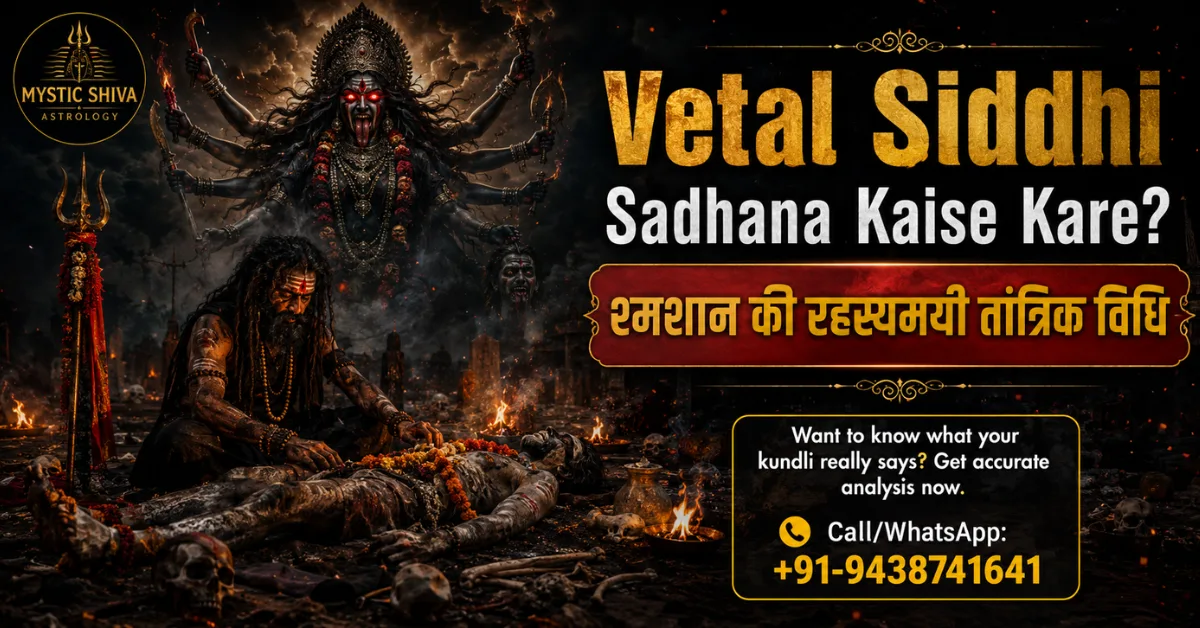 Vetal Siddhi Sadhana Kaise Kare