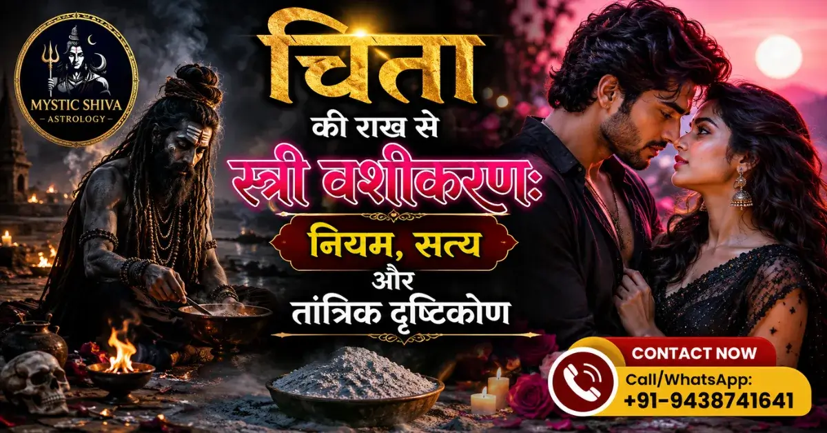 Chita Ki Raakh Se Stri Vashikaran Mantra Vidhi by Acharya Pradip Kumar Mystic Shiva Astrology