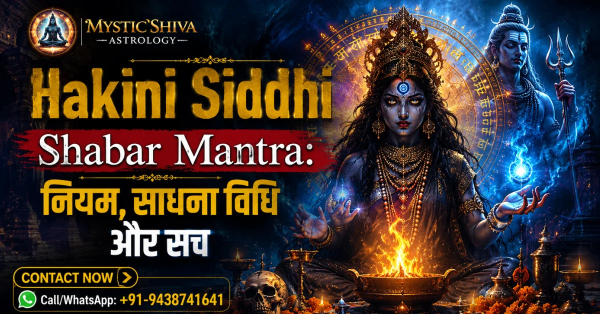 Hakini Siddhi Shabar Mantra Rules and Vidhi by Acharya Pradip Kumar