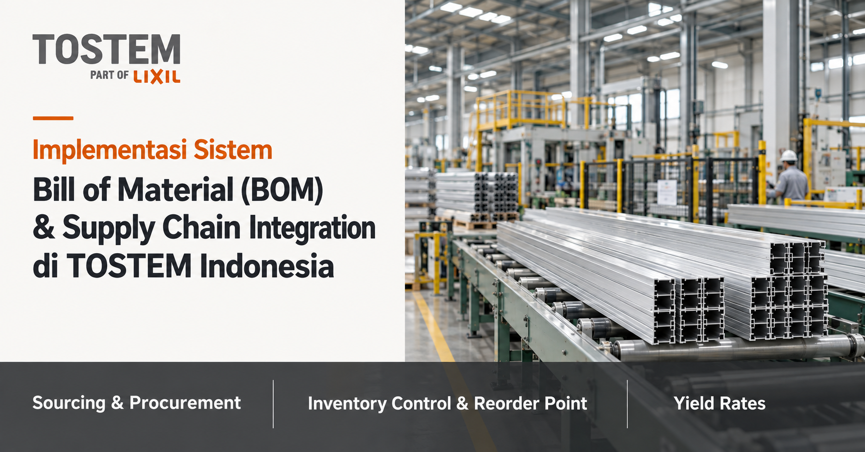 UPSENSE Sukses Menerapkan Digital Transformasi Bill of Material di TOSTEM Indonesia