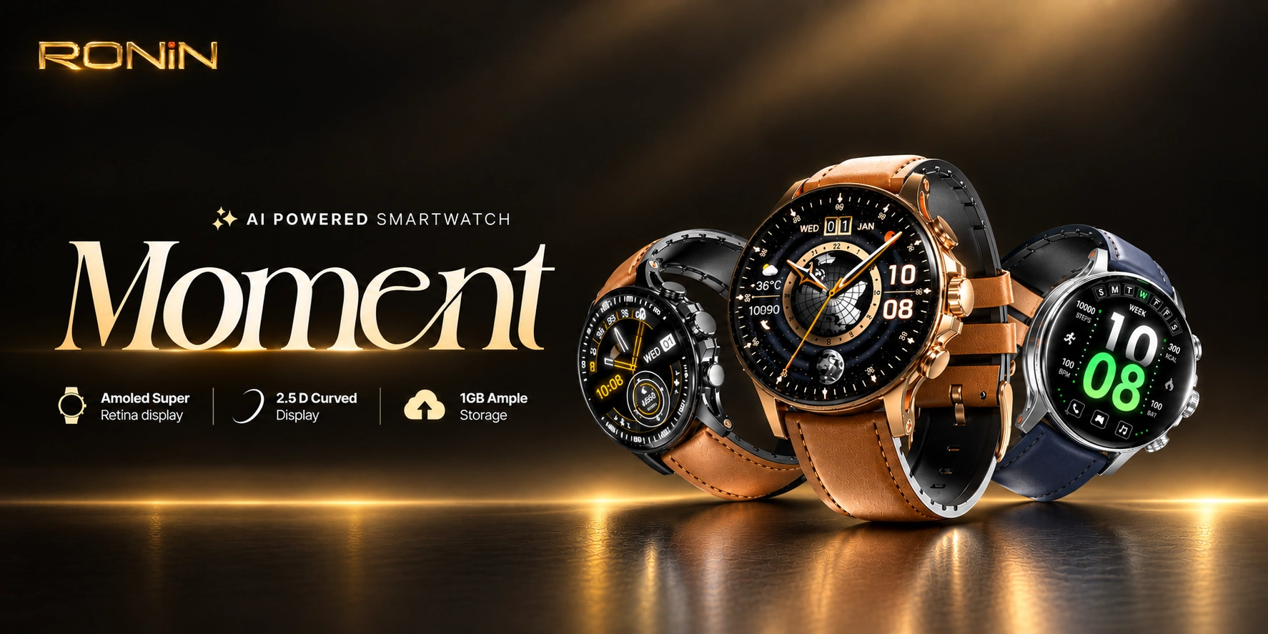Ronin watch banner — Tech Trends Mobile Accessories Karachi
