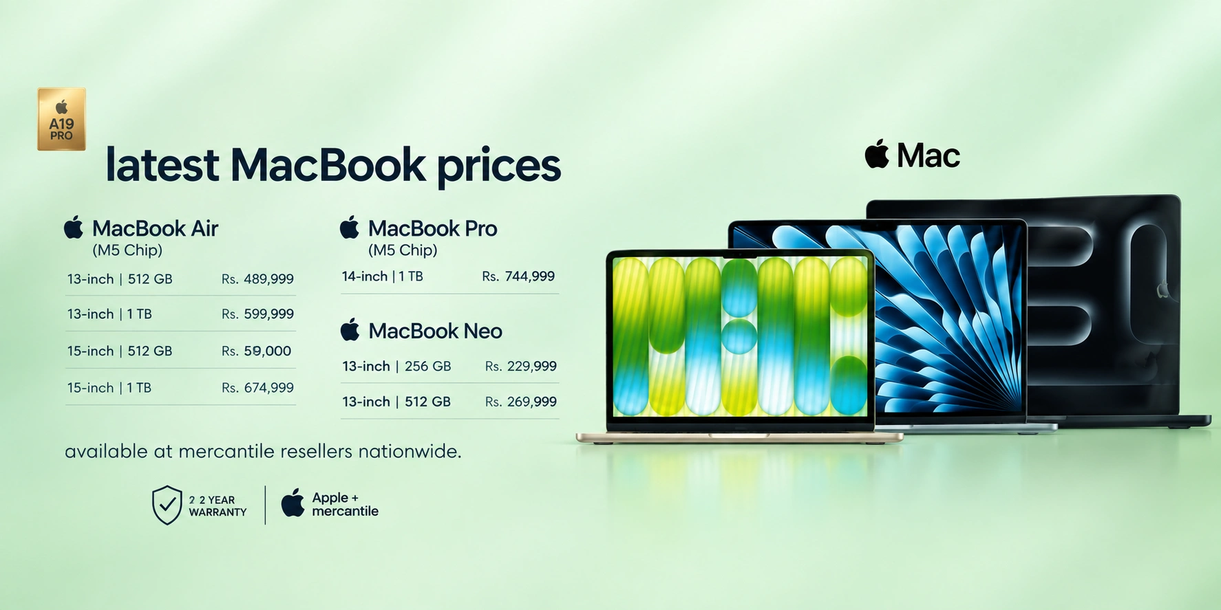 Mack Book Prices — Tech Trends Mobile Accessories Karachi