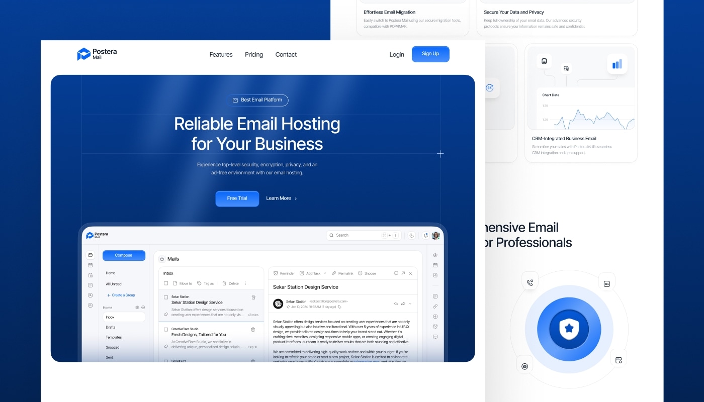 Designing a SaaS Website UI Kit for Figma Community