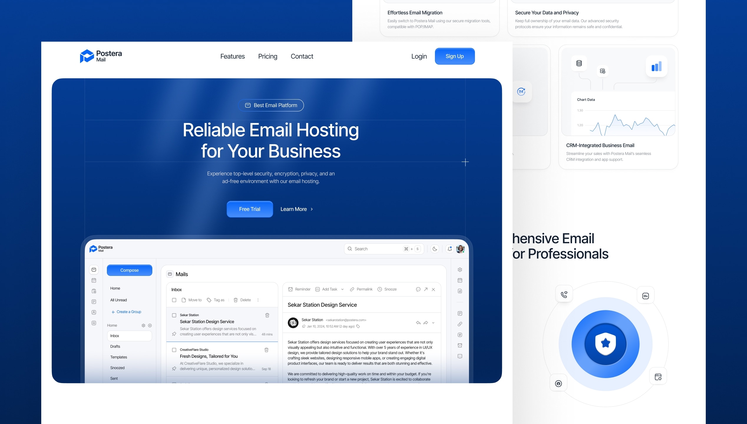 Designing a free Website UI Kit for building modern SaaS websites faster