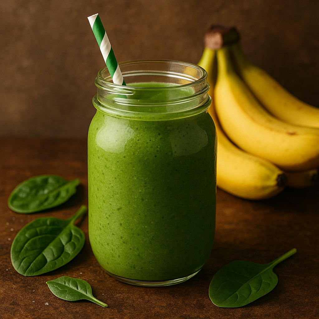 Smoothie szpinakowo-bananowe