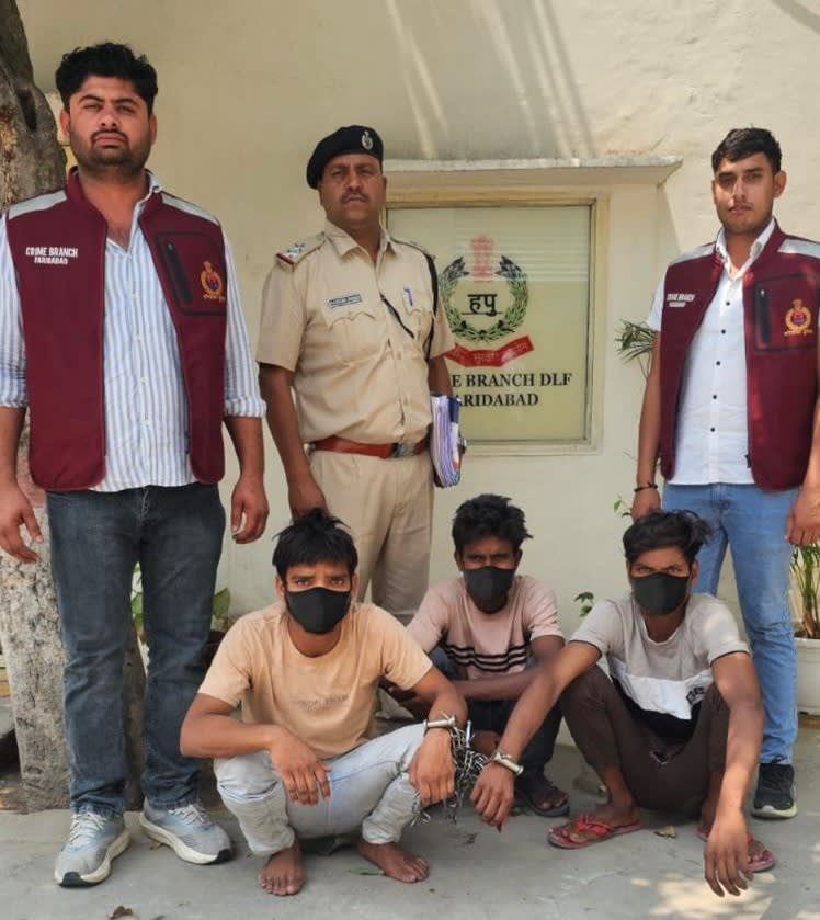 फरीदाबाद | डबुआ ठेकेदार हत्याकांड में बड़ा खुलासा : मुख्य शूटर समेत 3 और आरोपी गिरफ्तार | ठेकेदारी विवाद में रची गई थी हत्या की साजिश