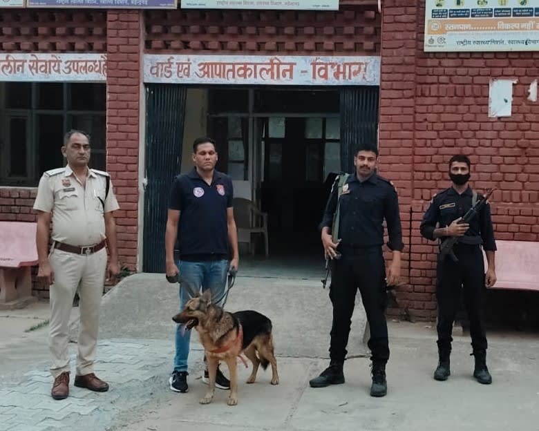 नांगल चौधरी | कमांडो-डॉग स्क्वॉड के साथ पुलिस का सर्च ऑपरेशन : बस स्टैंड व सार्वजनिक स्थानों पर सघन चेकिंग अभियान