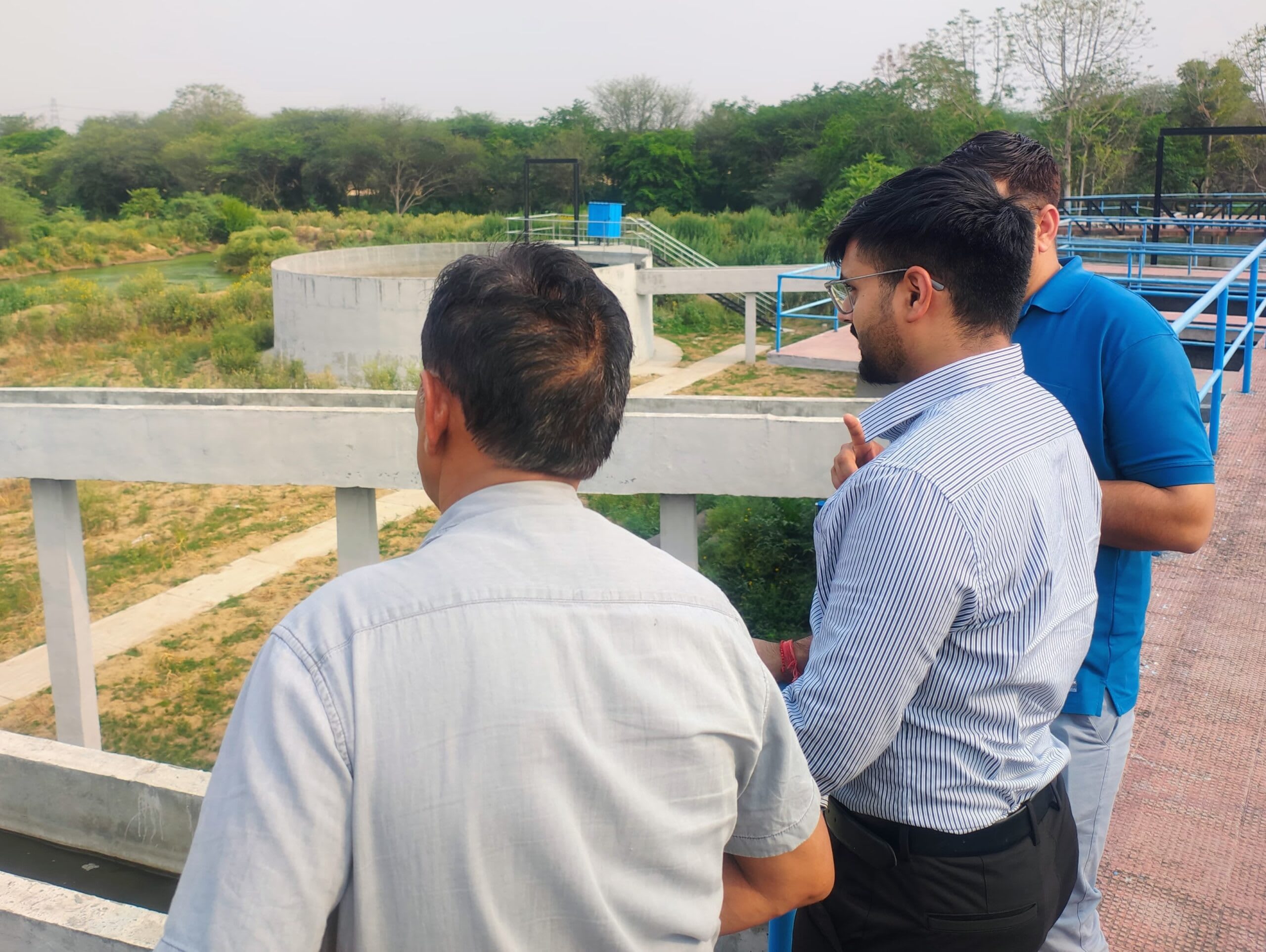 महेंद्रगढ़ | एसडीएम ने सीवरेज ट्रीटमेंट प्लांट का किया निरीक्षण : अधिकारियों को दिए आवश्यक दिशा-निर्देश