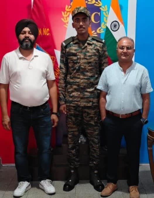 यमुनानगर | गुरु नानक खालसा कॉलेज के एनसीसी कैडेट उदय सिंह बने अग्निवीर : भारतीय सेना में जनरल ड्यूटी के लिए चयन
