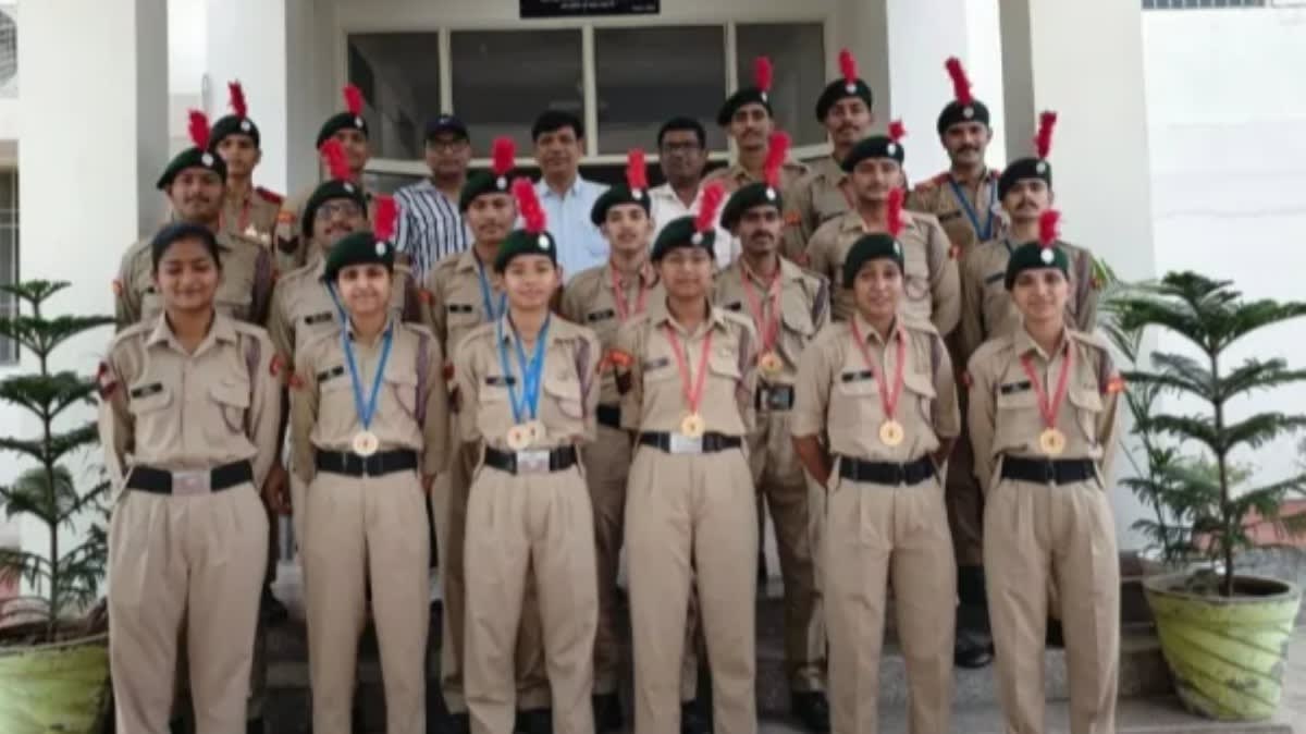 अटेली | राजकीय महाविद्यालय के एनसीसी कैडेट्स का जलवा, एटीसी शिविर में जीते गोल्ड और सिल्वर मेडल