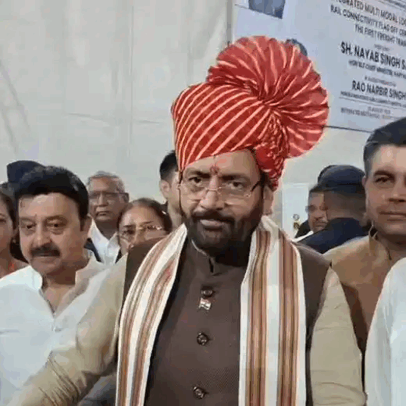 लॉजिस्टिक्स हब पर CM का पलटवार : राव इंद्रजीत के आरोपों पर बिना नाम लिए जवाब | बोले- कुछ लोगों का काम सिर्फ आरोप लगाना 