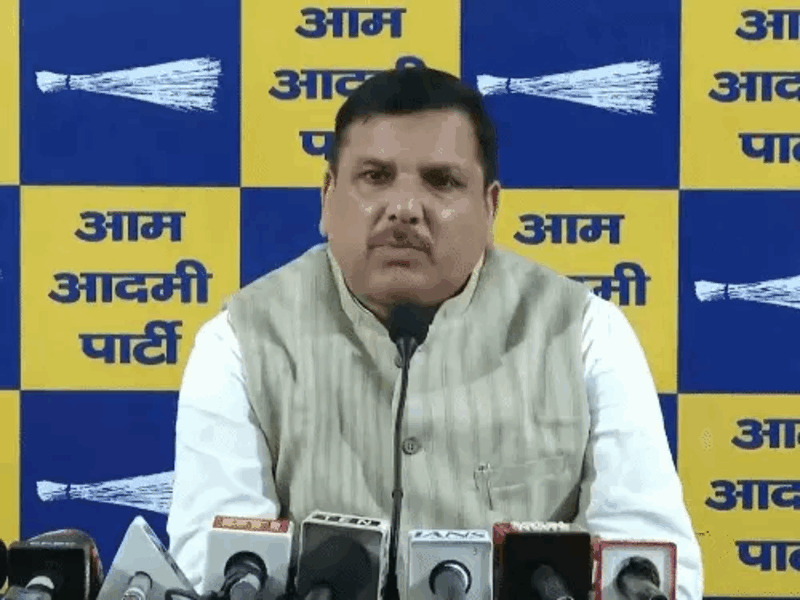 Delhi News | संजय सिंह ने NCLT और केंद्र सरकार पर साधा निशाना : 43 कंपनियों के कर्ज का उठाया मुद्दा | 3.53 लाख करोड़ छोड़ने का दावा | किसानों से दोहरे रवैये का आरोप