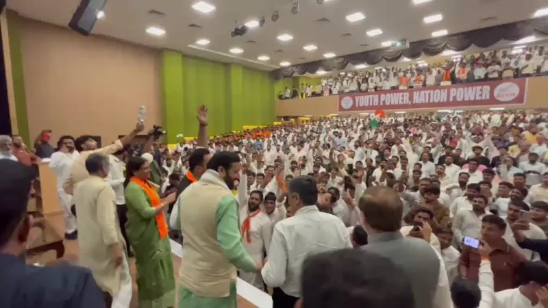 Panchkula News | पंचकमल पहुंचे CM नायब सिंह सैनी : युवा मोर्चा प्रदेशाध्यक्ष अक्षित दहिया के पदग्रहण समारोह में हुए शामिल | प्रदेशाध्यक्ष डॉ. अर्चना गुप्ता भी मौजूद
